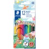 STAEDTLER Crayon de couleur Noris, étui carton de 12