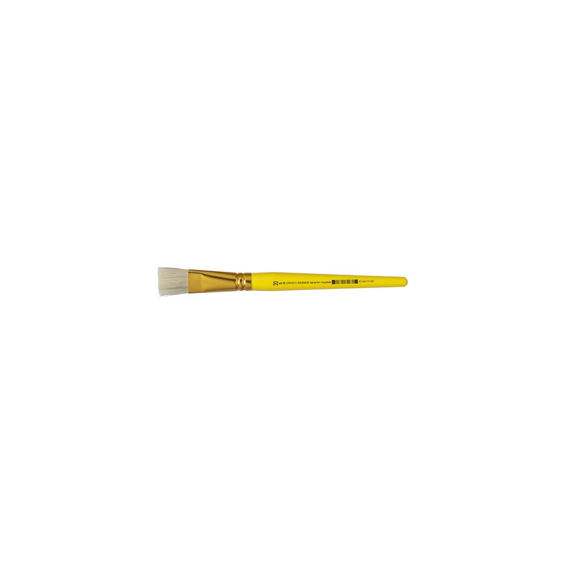 Pinceau brosse en soie de porc plat N°20