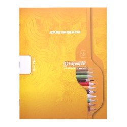 Cahier de dessin 90g 16...