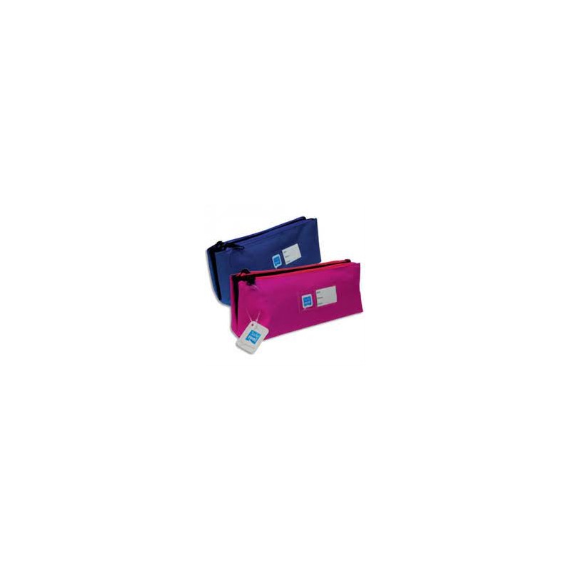 Fourre-tout double, ouverture VELCRO® et intérieur filet 21x5x4