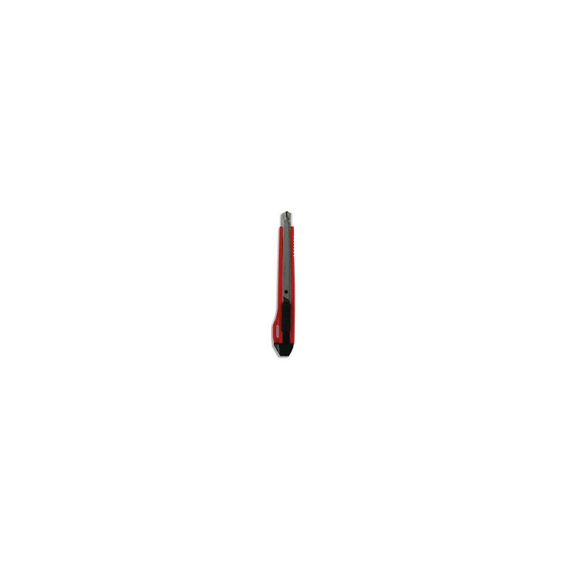 Cutter plastique autobloquant pour lame 9 mm