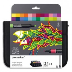 Trousse 24 marqueurs double...