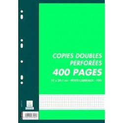 Sachet de 400 pages copies...