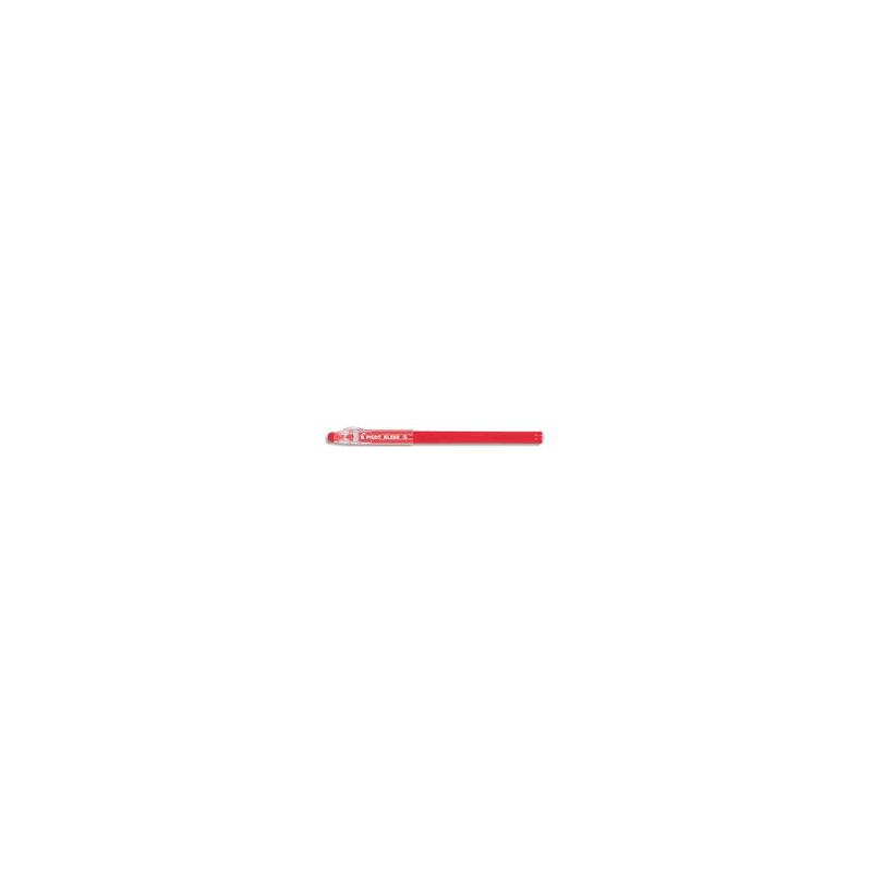 Stylo Frixion Ball Stick effaçable, écriture 0,35mm, rouge