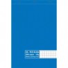 Bloc de bureau 14,8x21 160 pages détachables petits carreaux 70g. Couverture vernie
