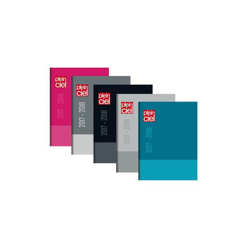 Agenda semainier TEXTHEBDO, 2026/2027, assorti format 16x24