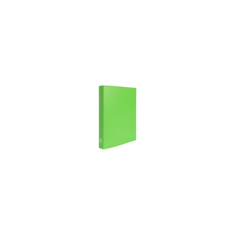 Classeur 21x29,7cm rigide, 4 anneaux, dos de 4cm, vert