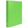 Classeur 21x29,7cm rigide, 4 anneaux, dos de 4cm, vert