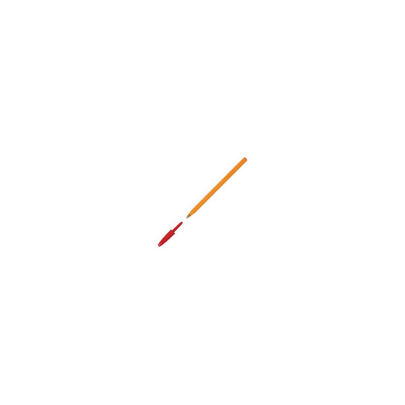 Stylo bille Bic pointe fine Cristal Fine rouge