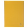 Protège-documents polypro 21x29,7cm, 100 vues, jaune