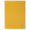 Protège-documents polypro 21x29,7cm, 80 vues, jaune