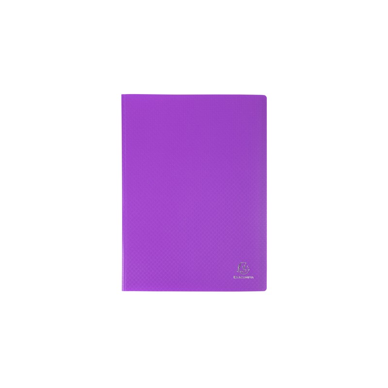 Protège-documents polypro 21x29,7cm, 100 vues, violet